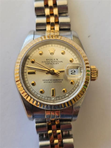 rolex 69713|rolex lady datejust gold.